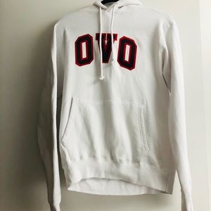 White OVO sweater - unisex size small, never worn